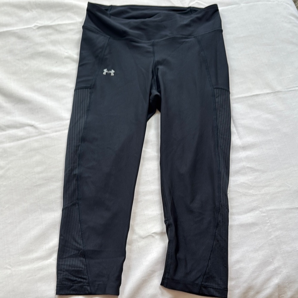 Under Armour‎ Black Athletic Capris size medium